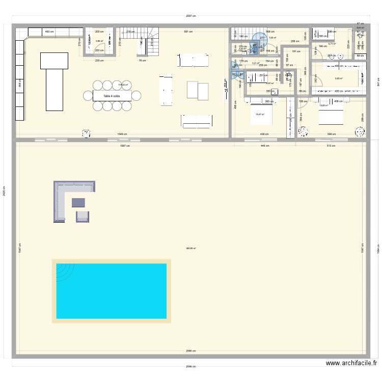 loft quai tourny V2. Plan de 14 pièces et 589 m2