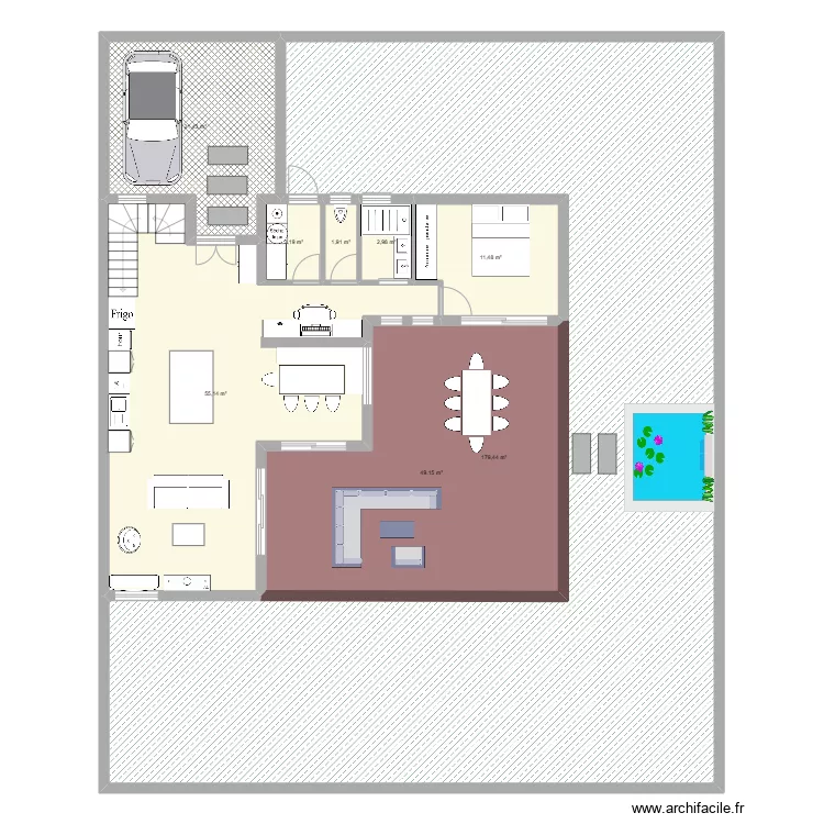 Margot House proposition 3. Plan de 