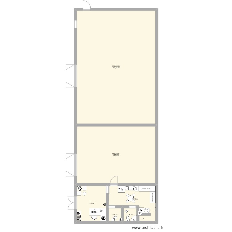 richarville. Plan de 0 pièce et 0 m2