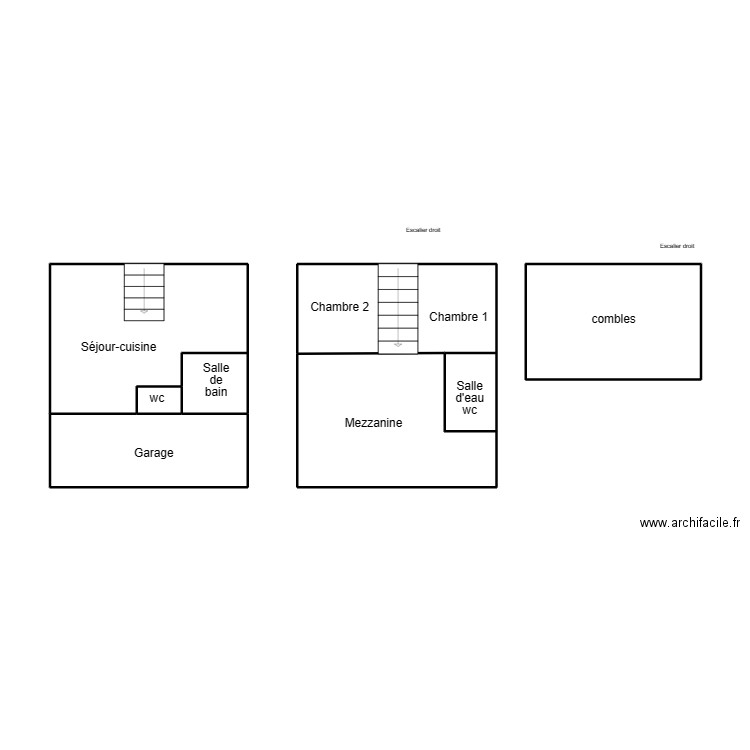 TREFFIAGAT BEAUSOLEIL. Plan de 8 pièces et 44 m2