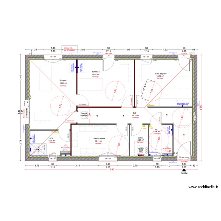 ST AGATHON. Plan de 0 pièce et 0 m2