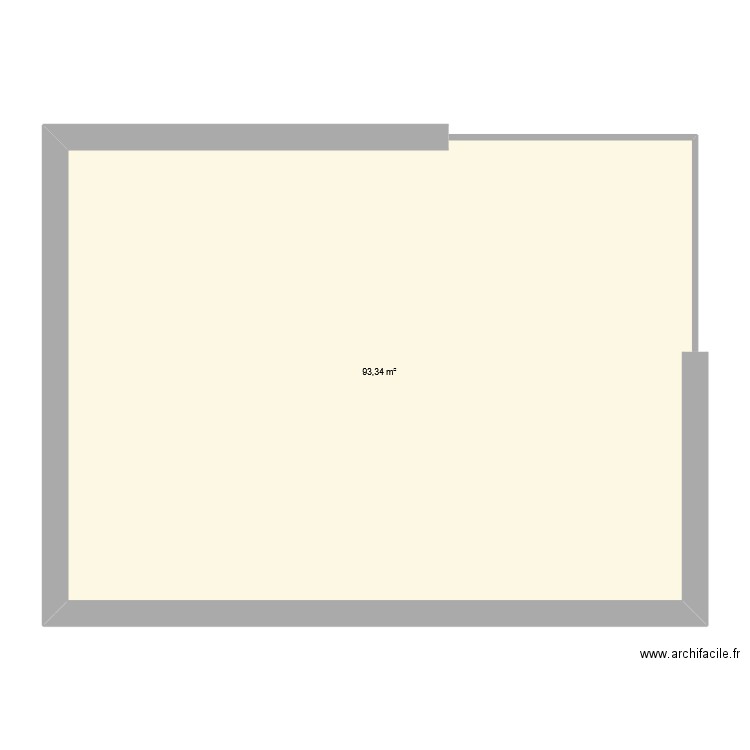 PLANS MAISON. Plan de 1 pièce et 93 m2