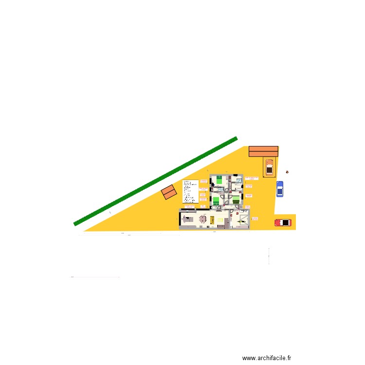 MAISON riom v8 106. Plan de 11 pièces et 126 m2