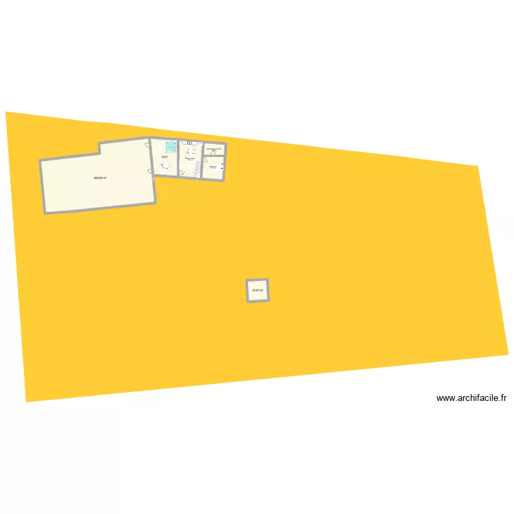 Sarrians appartement Brigite . Plan de 