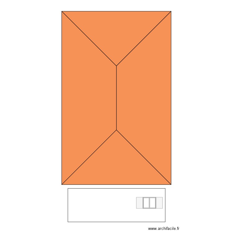 PLAN ANGOT 2. Plan de 4 pièces et 104 m2