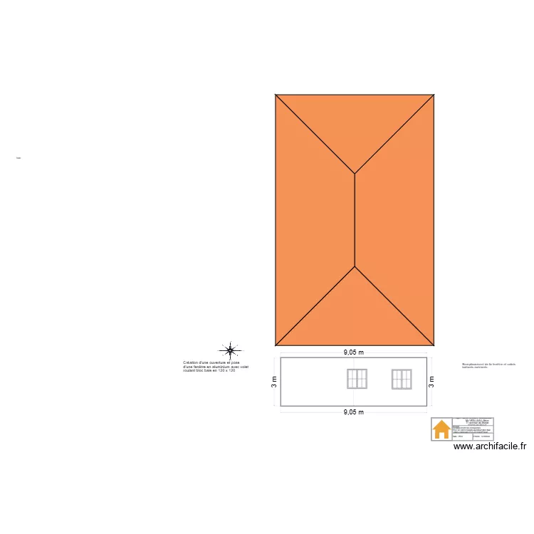 PLAN ANGOT 2. Plan de 4 pièces et 104 m² PLAN ANGOT 2. Plan de 4 pièces et 104 m²