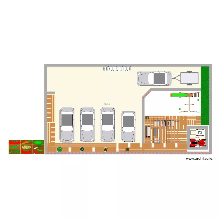 parking V1. Plan de parking V1. Plan de