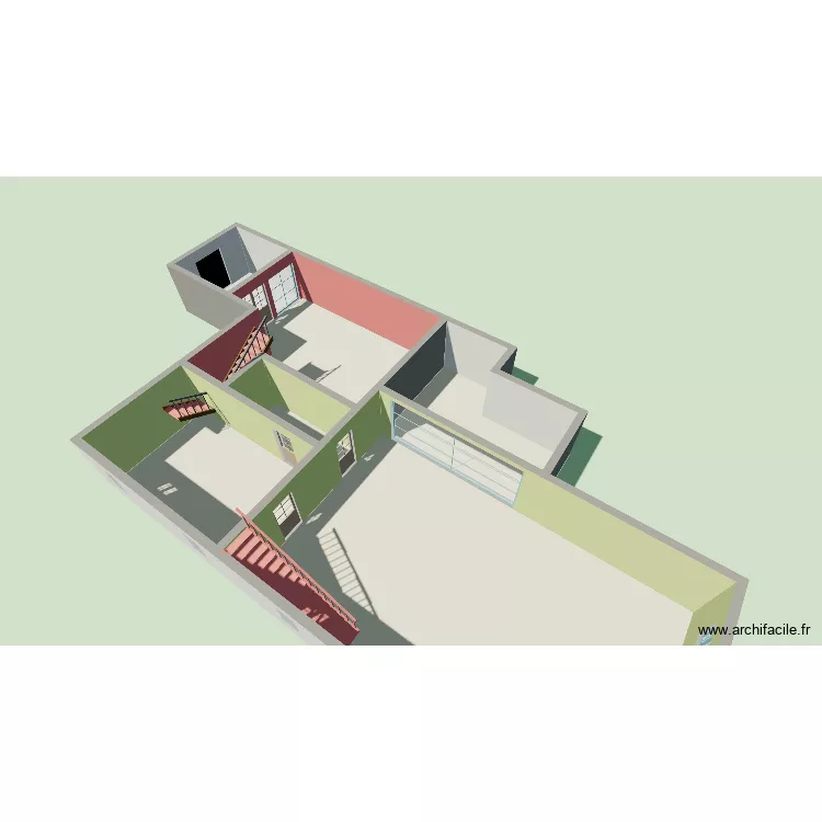 Casa 2 rdc 3. Plan de 19  et 320 m²