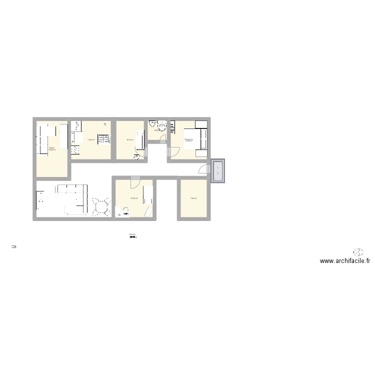 djay tech. Plan de 0 pièce et 0 m2