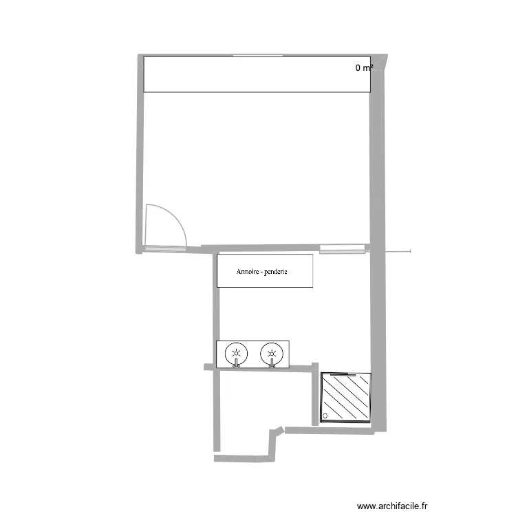 ligne des Bambous. Plan de 1 