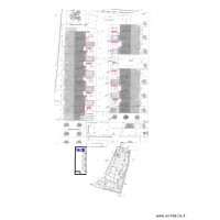 Plan garage + logements