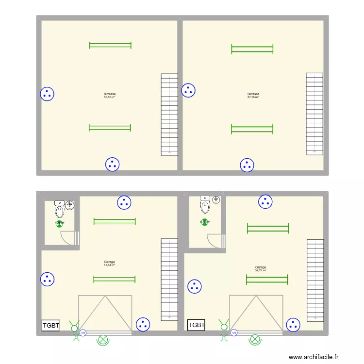 projet mike. Plan de 6 et 253 m² projet mike. Plan de 6 et 253 m²