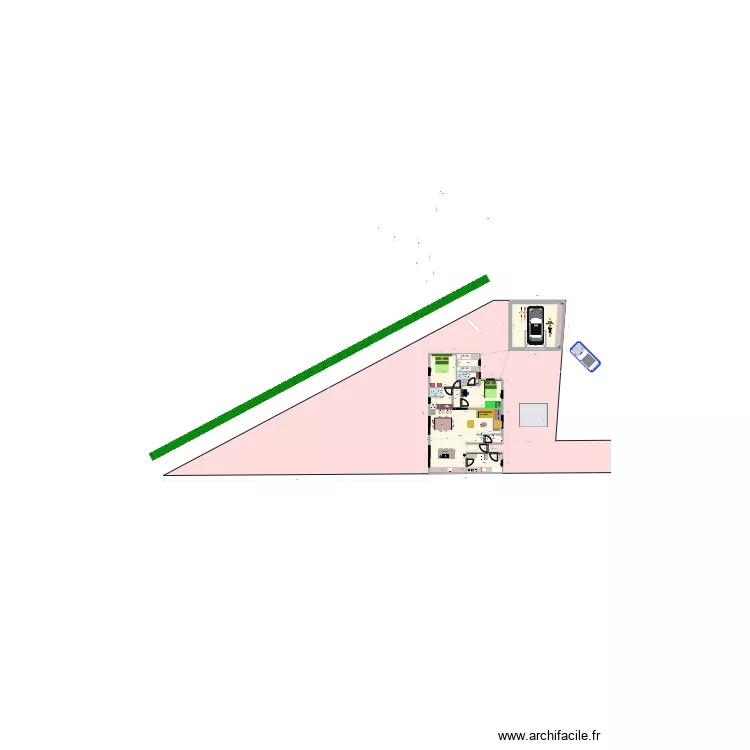 pp 105 m2 - 2 suites parentales wc vers salon. Plan de 10 et 136 m² pp 105 m2 - 2 suites parentales wc vers salon. Plan de 10 et 136 m²