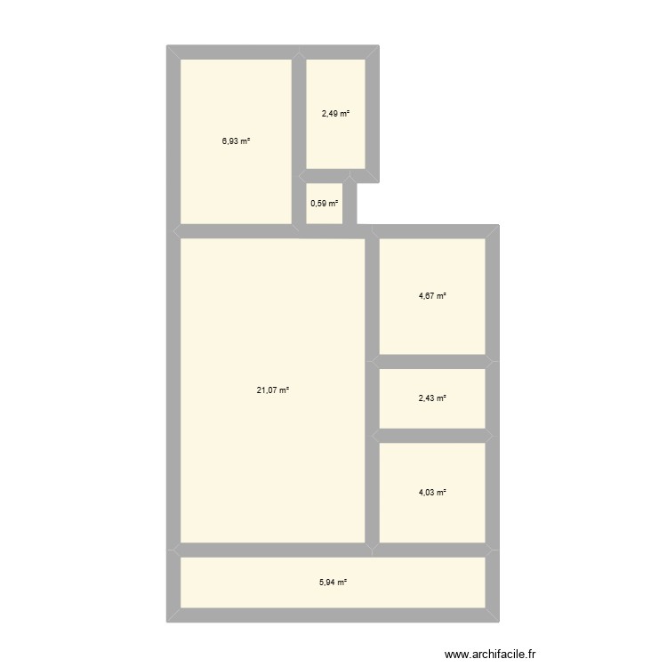 MODELO 1. Plan de 0 pièce et 0 m2