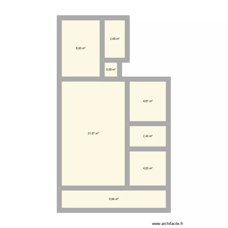 MODELO 1. Plan de 8  et 48 m²