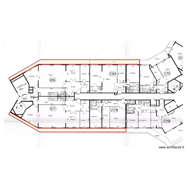 PARIS 66 ALLERAY 10 ETAGE. Plan de PARIS 66 ALLERAY 10 ETAGE. Plan de