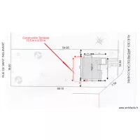 PLAN DE MASSE PIHEN AVEC TERRASSE