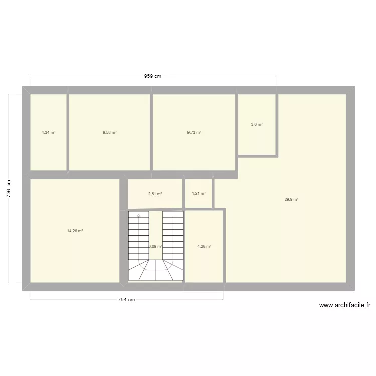 Lucot. Plan de 