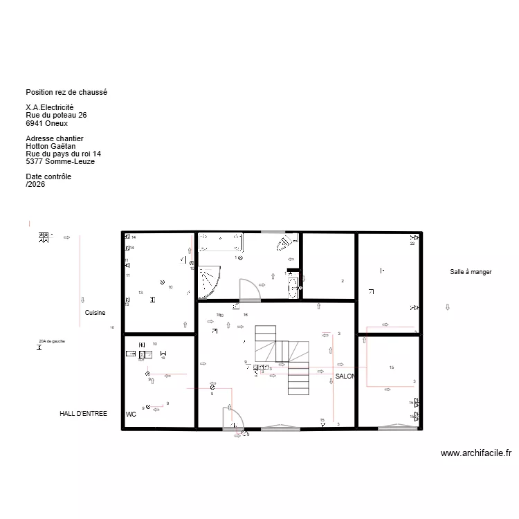 position étage Hotton.G. Plan de 7 et 85 m² position étage Hotton.G. Plan de 7 et 85 m²