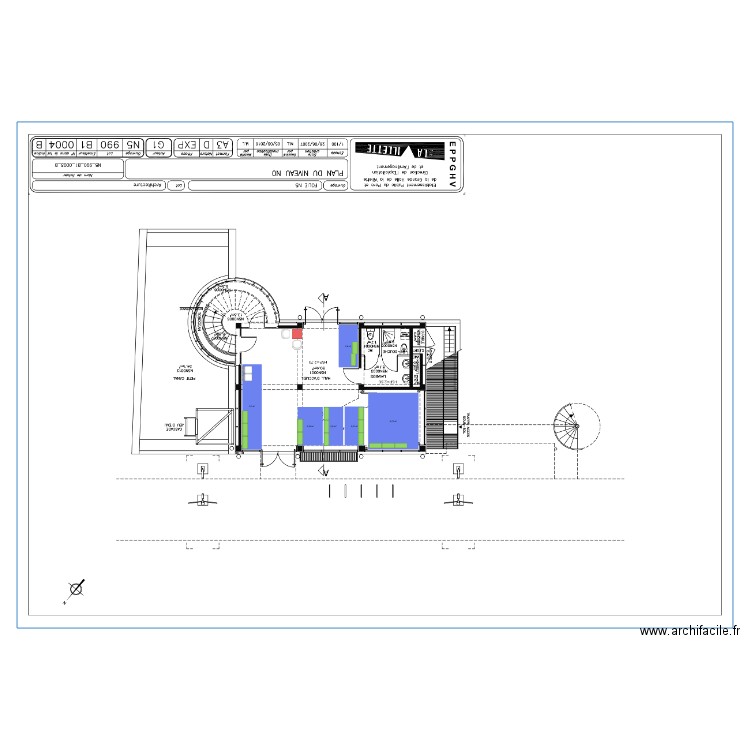 Folie N5 RDC. Plan de 0 pièce et 0 m2