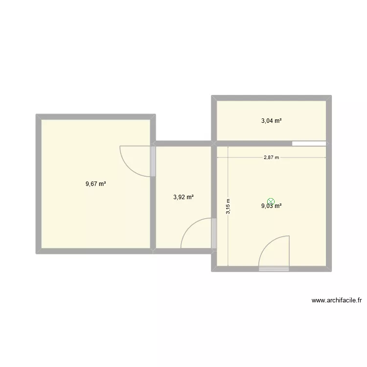 PAWNBRAKERS (union street &agrave; cot&eacute; du Gourmet deli). Plan de 4 pièces et 26 m²