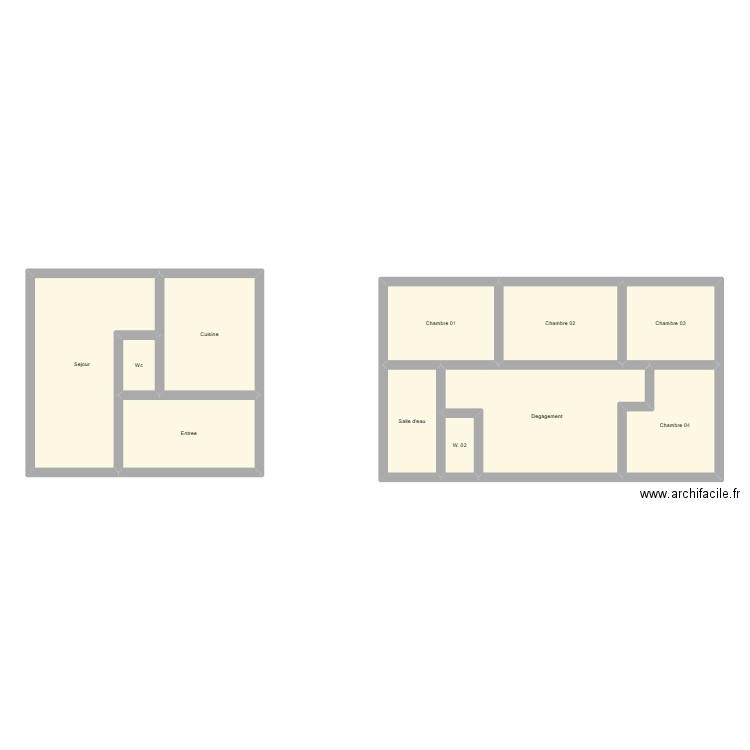 350602550. Plan de 11 pièces et 102 m2
