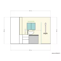 Salle de douche de c&ocirc;t&eacute;
