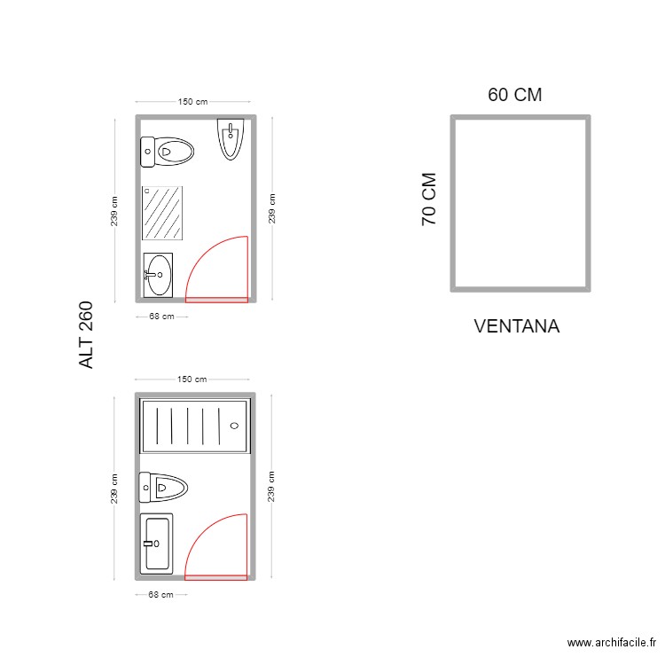 MARGA. Plan de 3 pièces et 10 m2