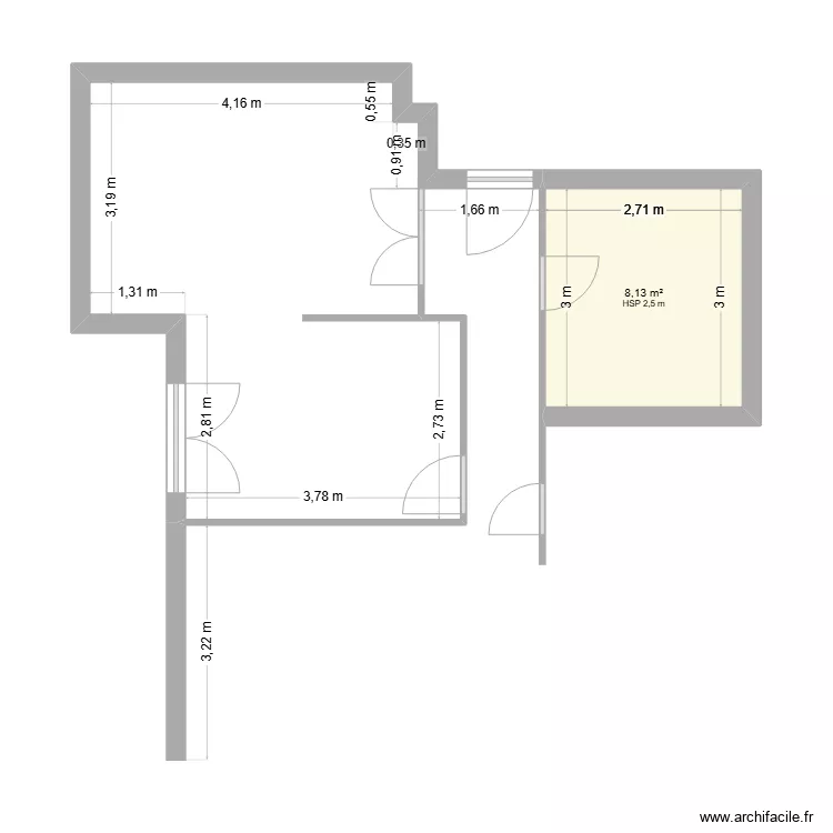 Appartement origne. Plan de Appartement origne. Plan de