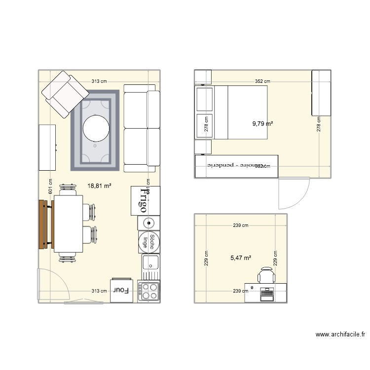 COLOMBES. Plan de 0 pièce et 0 m2