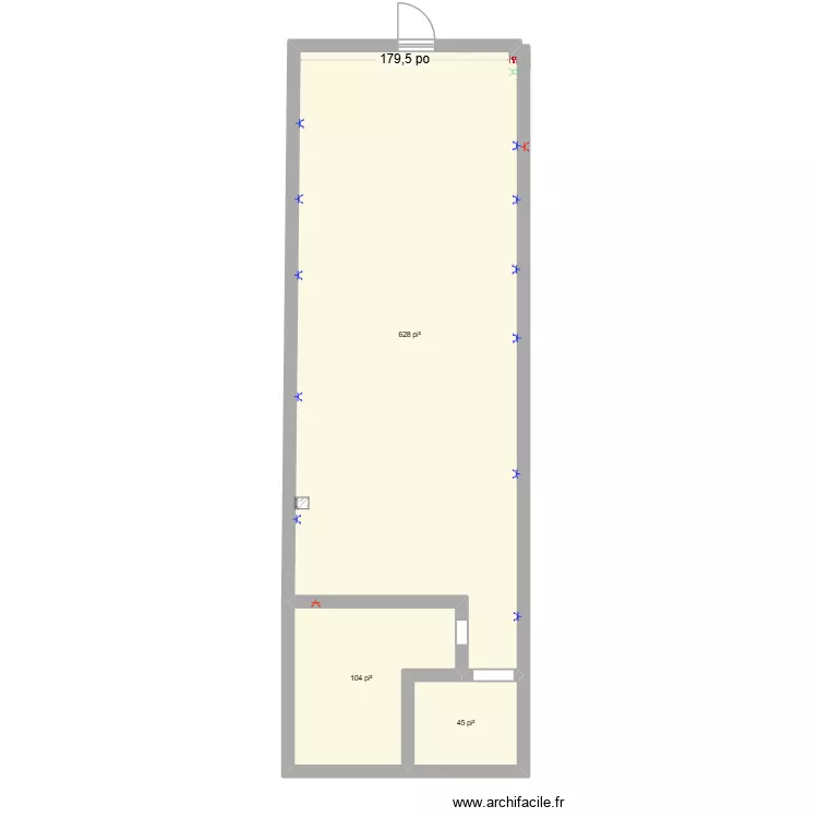 Barbu DRUMMOND. Plan de 3 Pièces et 72 m² Barbu DRUMMOND. Plan de 3 Pièces et 72 m²