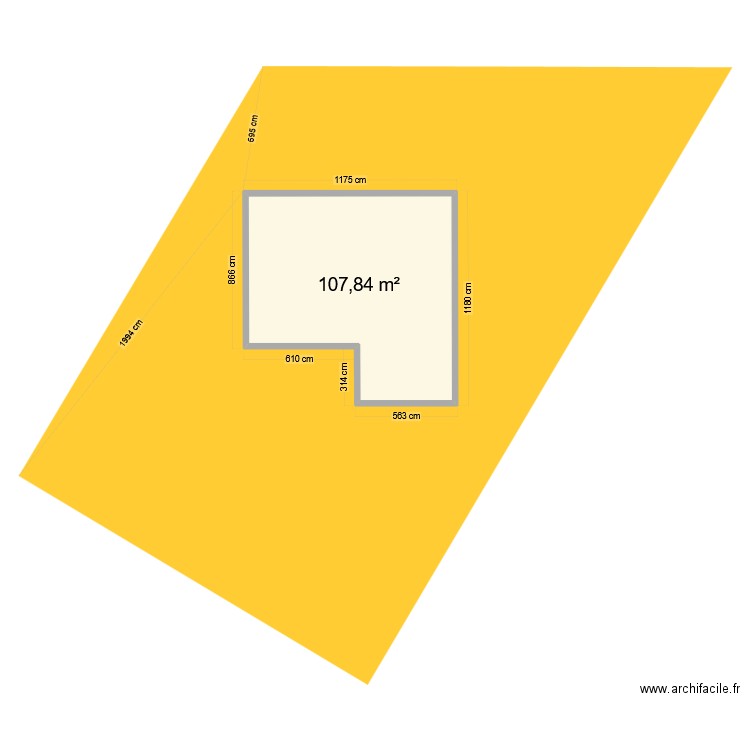 plan cadastrale maison. Plan de 0 pièce et 0 m2