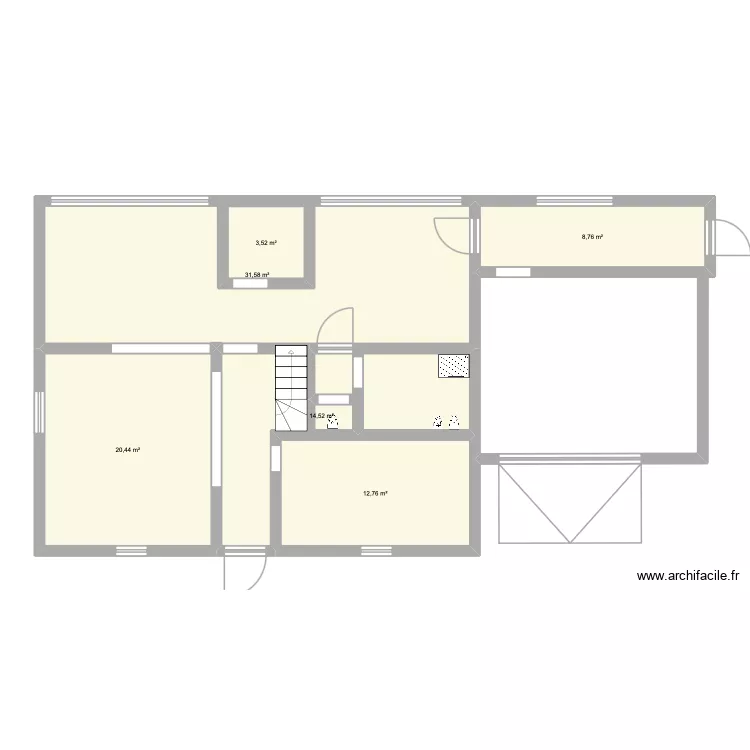 plan rez de chaussée. Plan de plan rez de chaussée. Plan de