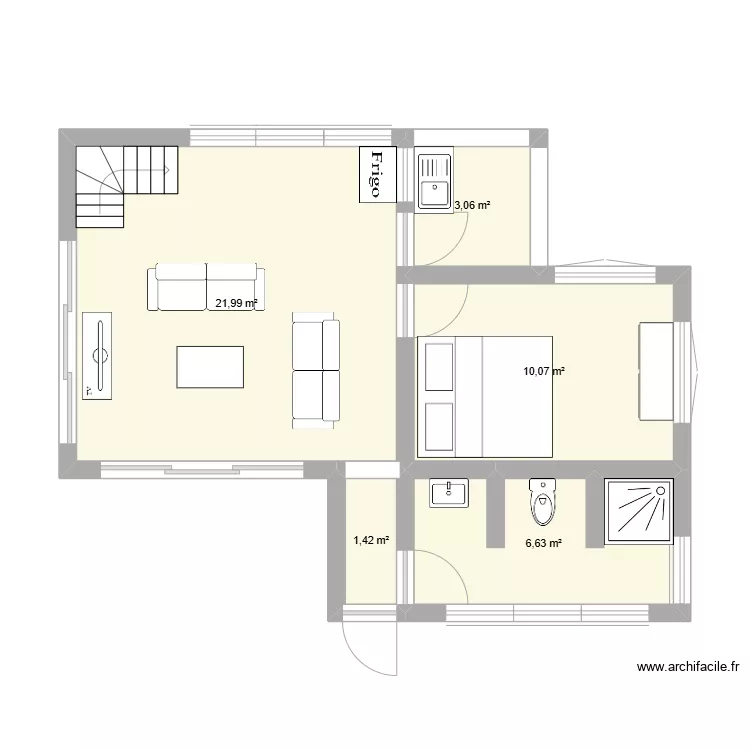 Maison 2025. Plan de 