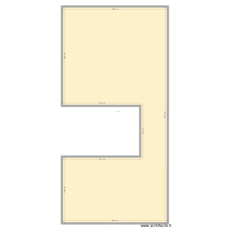 MAISON 3. Plan de 1 pièce et 432 m2