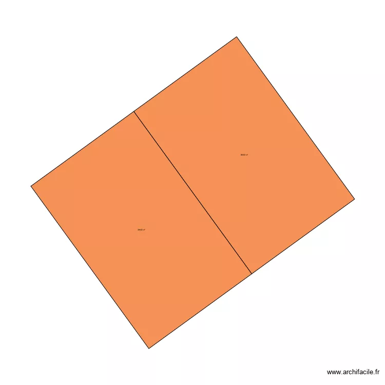 toiture. Plan de 