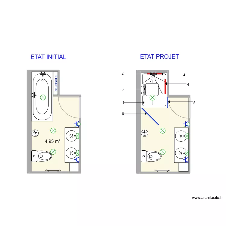 SONZOGNI GILBERT HR0296/2025. Plan de 