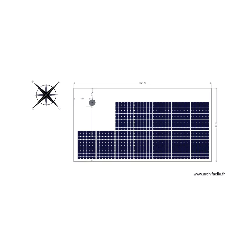 PELISSARD Jean Michel. Plan de 
