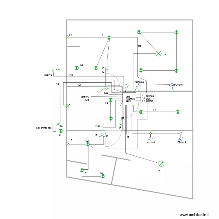 lumInaire R+1. Plan de 