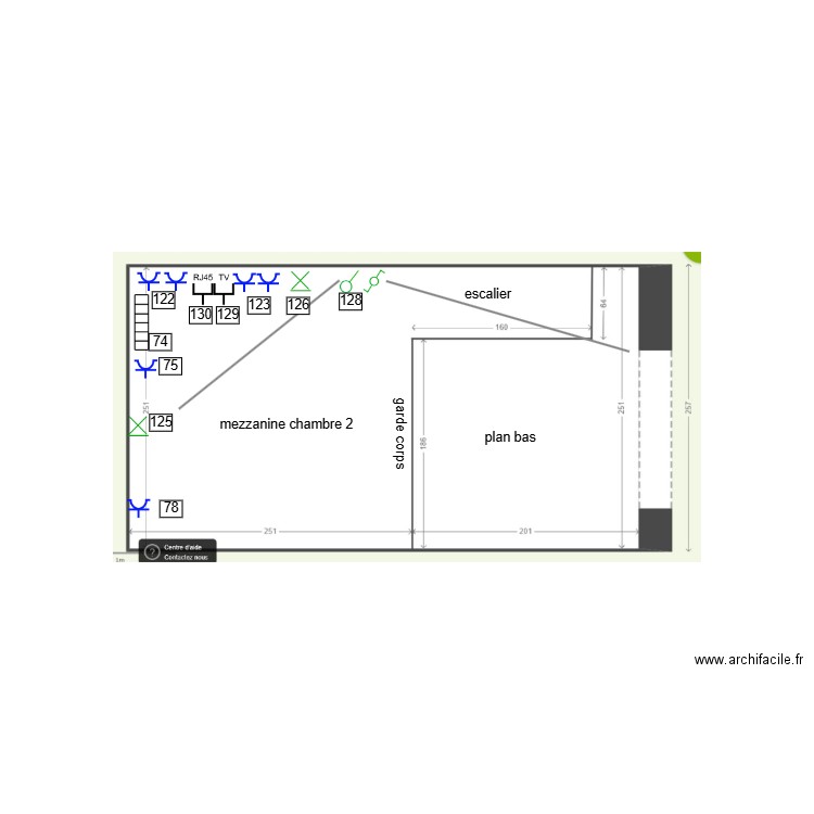 mezzaninechambre2. Plan de 0 pièce et 0 m2