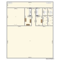 Plan Gymnase de la Gare-Etage