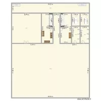Plan Gymnase de la Gare-Etage