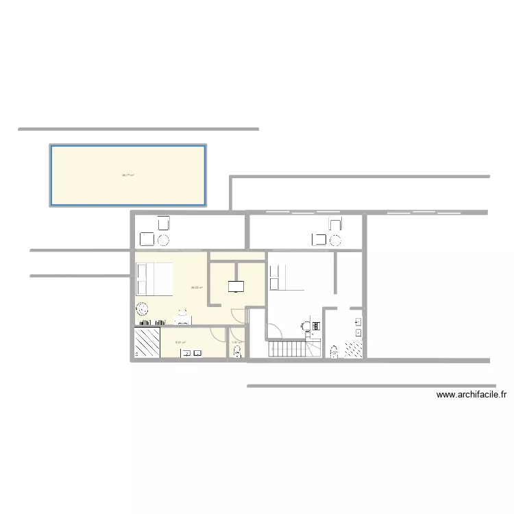 yahoue niveau. Plan de 