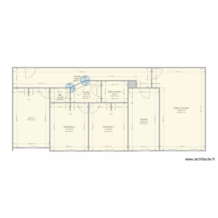 FONCIA EV A11. Plan de 