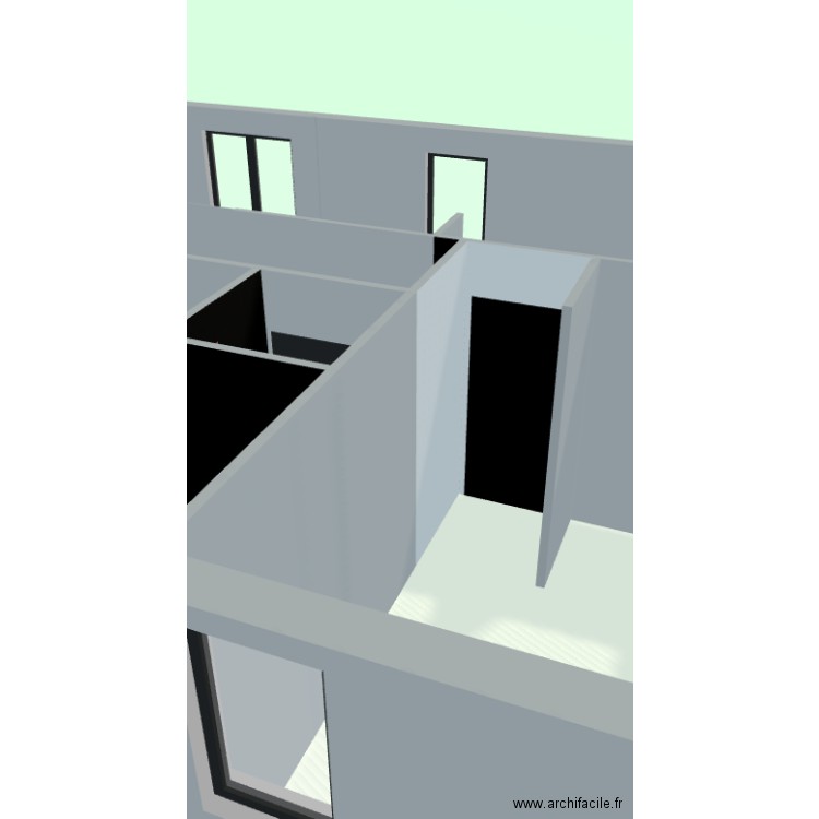 UTILITES ST MARTIN D AOUT. Plan de 9 pièces et 83 m2