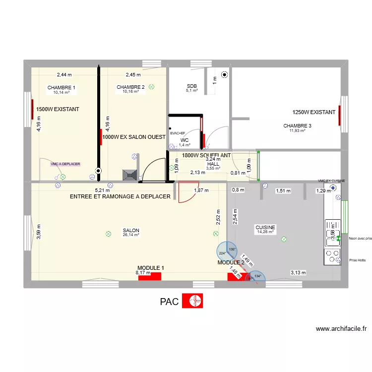 UTILITES ST MARTIN D AOUT. Plan de 