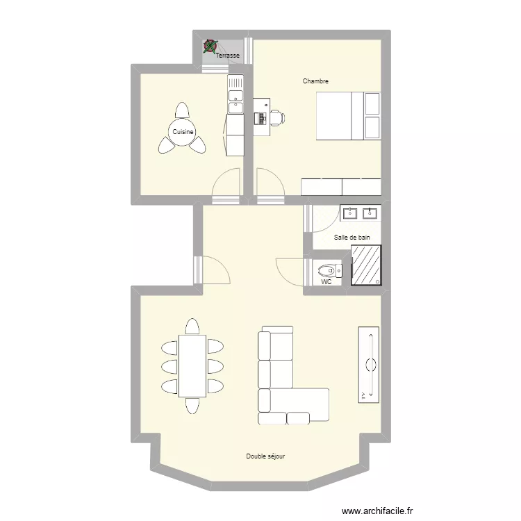 Daschanel 215. Plan de 