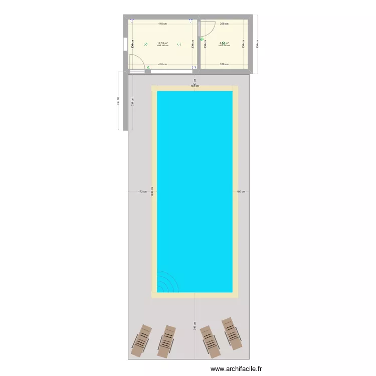 Pool House. Plan de Pool House. Plan de