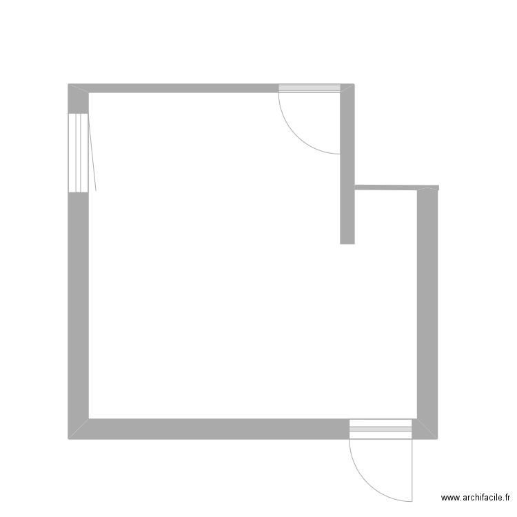 Garage. Plan de 0 pièce et 0 m2