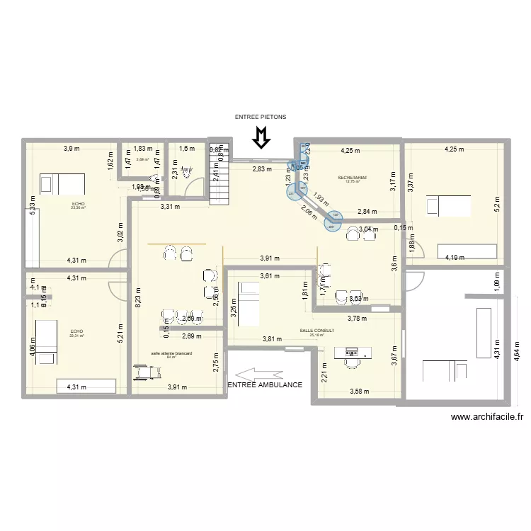 H 2 entrees. Plan de H 2 entrees. Plan de